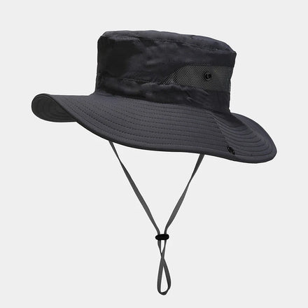 Custom Fisherman Sunscreen Uv-Proof Quick Drying Pony Tail Cap Bucket Hat Manufacturer Sun Hats for Men Protection