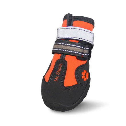 Wholesale Reflective Straps Outdoor Small Medium Dog Boots Waterproof Shoes for Large Dogs