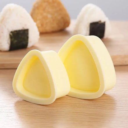 Bambus PP Material Food-grade Cute Triangle Children's DIY Sushi Rice Mold Used with Bento Japanese Boxed Meals