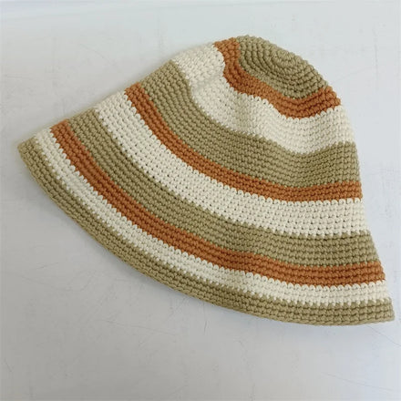 New Style Hand Knitting Baby Beanie Kids Hat Children Sunhat for Spring Autumn