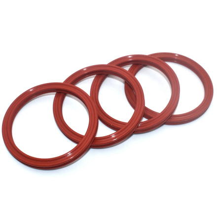 Cordo Industrial X Ring Seal Durable FKM Rubber Quad Ring X Shape for Hydraulic Oil Applications PTFE NBR Material for
