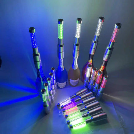 Bar Party Night Club Party LED Sparkler Light LED champagne Bottle Strobe Baton Aluminum LED Champagne Stick