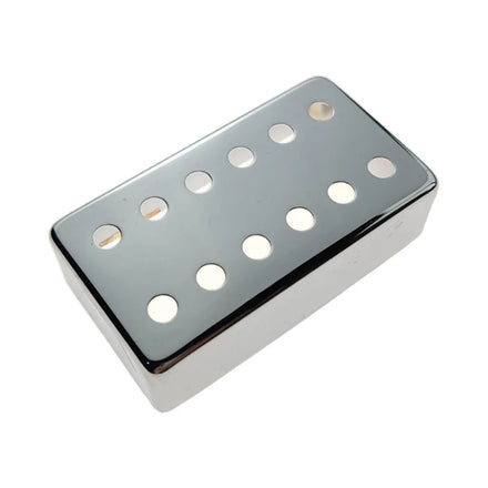 12 Hole 50mm 52mm Chrome Brass Material LP Humbucker Guitar Pickup Covers for Custom Pickup Building Kits