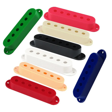 48mm 50mm 52mm Colorful Plastic Single Coil Pickup Covers Electric Guitar Pickup Covers for Guitar Replacement Parts