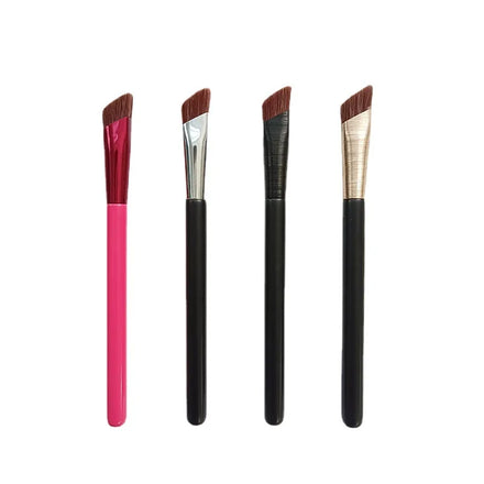 HMU Multifunction Squared Eyebrow Brush and Concealer Brow Brush Wide Angle Square Alori Smooth Canvas Concealer Brush