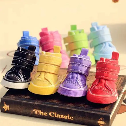 Wholesale Fashion Colored Anti slip Sole Pet Dog Dog Shoes Pattern