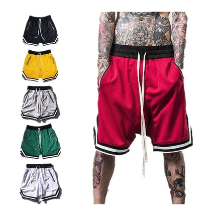 Wholesale Gym Wear Custom logo Men's Quick Dry Fit Solid Breathable Causal Fitness Shorts Men Sport Shorts