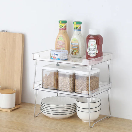 Kitchen Seasoning Bottle Knife Cabinet Spice Countertop Shelf Bathroom Countertop Storage Rack Organizer