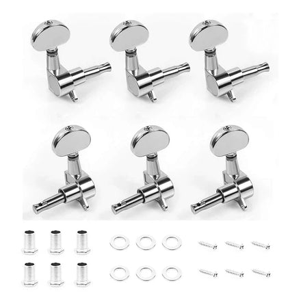 3R3L Chrome Sealed String Tuning Peg Tuners Guitar Machine Head for Acoustic Electric Guitar Parts