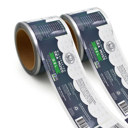 Custom Waterproof Supplements & Nutraceuticals Label Stickers Private Logo Printing for Bottle Packaging