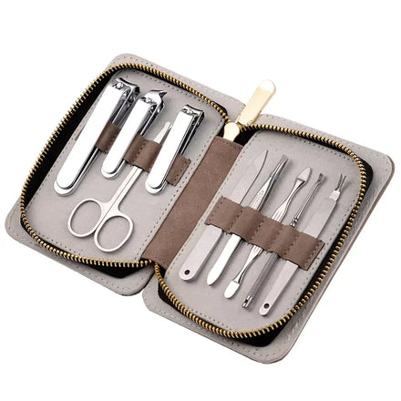 Manicure Tools Set Steel Nail Clipper Kit Fingernail Trimmer Cuticle Clean Manicure Nail Tool for Nail Care