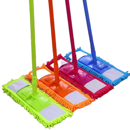 Factory Cheap Home Microfiber Durable Chenille Mop Floor Cleaner Retractable Fabric Floor Mop Durable Mop