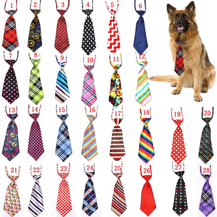 Wholesale Striped Linen Cheap in China Pet Cat Dog Necktie