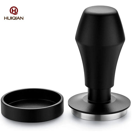 Coffee Tamper Spring-loaded Tamper Barista Espresso Tamper Replacement Springs Anodized Aluminum Handle and Stand