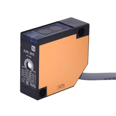 New Photoelectric Switch Sensor A3R-30X A3R-1MX A3R-2MX A3R-4MX Background Suppression Photoelectric Switch