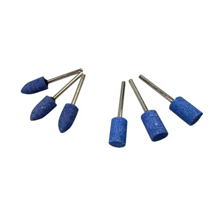 Dental Material Grinding Wheel Blue Sand Polishing Burs for Metal Stone