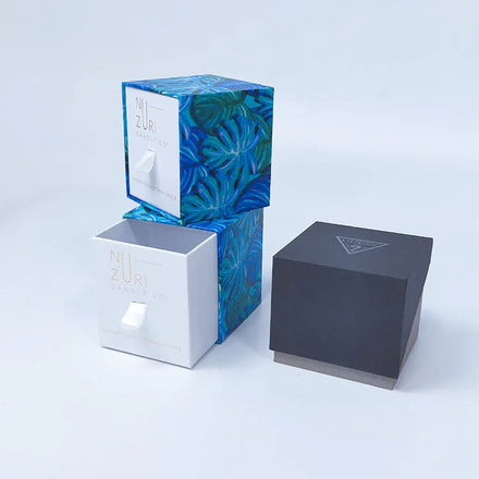 Free Design Cute Pink Custom Drawer Candle Jar Box Packaging Folding Carton Paper Box Candle Jar with Gift Box