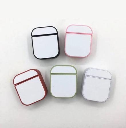 5 Colors Available Sublimation Blank Silicone Case for Airpods 1/2 Airpods Pro Airpods 3 As Gift