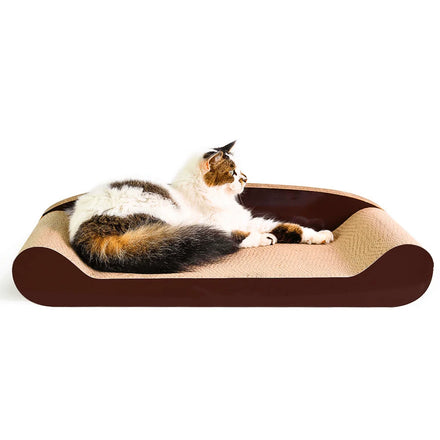 High-Density Modern Christmas Cat Scratcher Board Toy Paper Sofa Scratcher Mat Pad Sustainable Feature