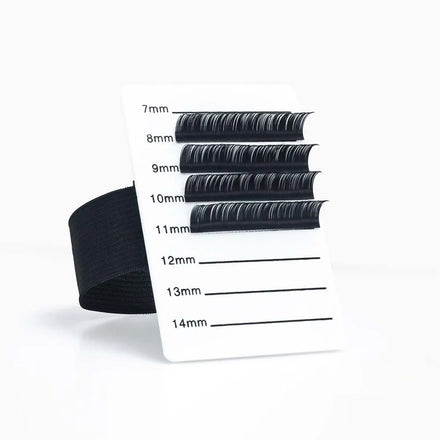 Private Label Acrylic Lash Pallets with Durable Strap Essential Eyelash Extension Tools for Salon Use in Beauty Application