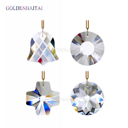 Crystal Prism Suncatcher Bell Pendant 45mm Ornament Window Home Decoration 7145