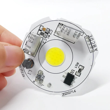 Dimmable 30W COB LED Module Driverless AC 220V IP54 Waterproof Full Spectrum 6000K Daylight DOB LED Chip Board