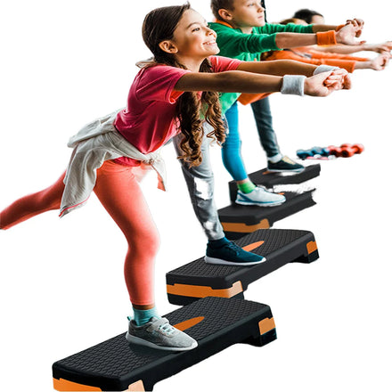Kangsong KSB-032 Custom Logo Brand 3-Level PP Aerobic Stepper Home Gym Multi-Function Step Equipment China Zhejiang Made Sample