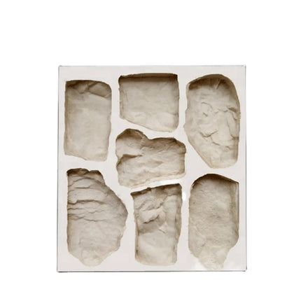 Renfa Sale Decorative Wall Brick Stone Silicon Mould Exterior Decoration Concrete Artificial Cultured Stone Molds Made Rubber