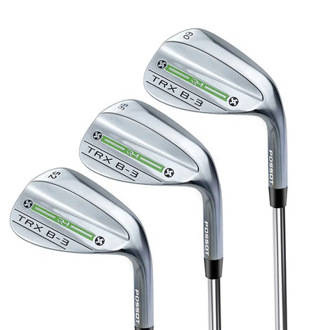 Unisex Right Handed 52/56/60 Stainless Steel Wedge Rubber Grip Golf Clubs