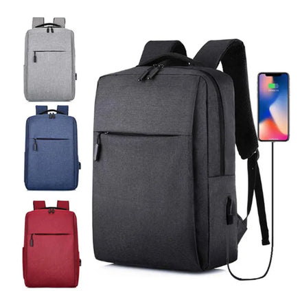 Factory Wholesale Big Capacity Laptop Bag Backpack Custom Logo Nylon Hiking Camping Travel Casual Sport Laptop Backpack With Usb