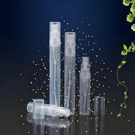 WOGU Easy Assembly Portable Travel Fine Mist Cosmetic Packaging 2ml 3ml 4ml 5ml Empty Crimp Mini Plastic Spray Bottle