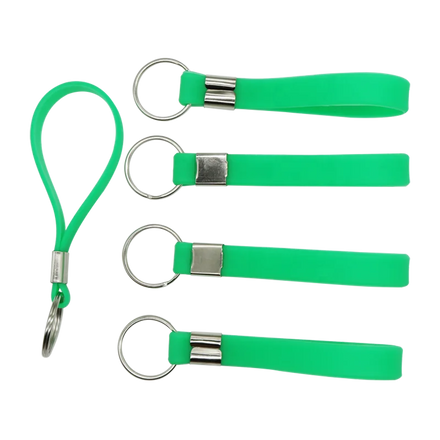 Custom Print Filled Color Keychain Gift Silicone Motivational Key Chains Gift Inspirational Key Chains Bulk Appreciation Keyring
