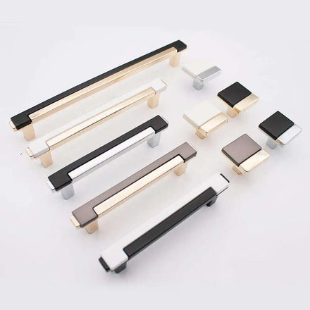 Zuogang Modern New Design Handle Professional Custom Brass Cabinet Door Lever Aluminium Handle Gold Door Pull Handles