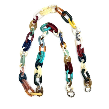 High Quality Customized Free Assembly Acrylic Chain Personalized Mobile Phone Case DIY Bag Accessories-Shoulder Strap Bag