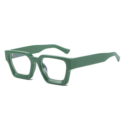 STORY PSTY174 Vintage Flat Lenses Eyeglasses Frames Square Frame Blue Light Blocking Eyewear Custom Computer Glasses