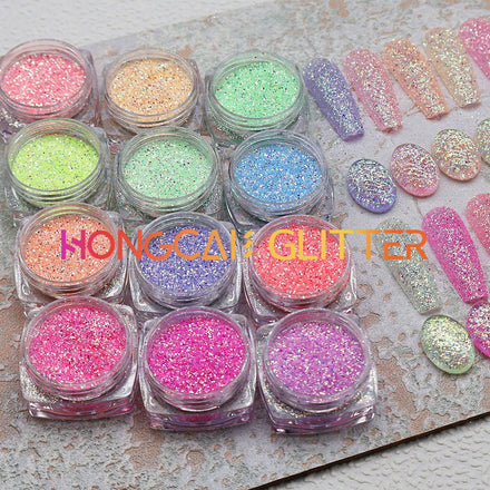 500G Bag Polyester Ultra Fine Glitter Small Size Mix Glitter Wholesale for Resin Tumblers for Christmas Crafts & Arts
