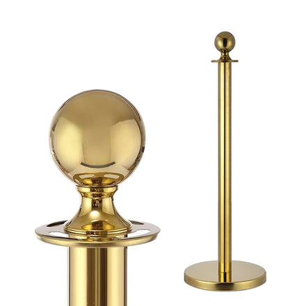 Wholesale VIP Velvet Crowd Control Gold Stanchions Stainless Steel Red Carpet Queue Barriers and Pole Chrome Traffic Barriers