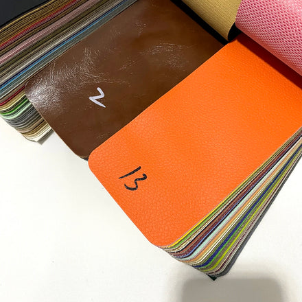 Faux Pvc Leather Vegan Leather Bag Synthetic Leather Book Cover