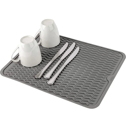 Heat Resistant Mats Non-Slip Silicone Resistant Place Mat Foldable Kitchen Silicone Dish Drying Mat Silicone Coaster