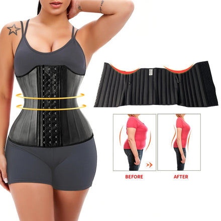 GC Shapewear Hot Sale Support Chest Plastic Waist Latex Corset Waist for Women Trainer Wholesale Sports Belt Female Latex