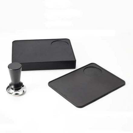 Espresso Coffee Tools Accessories Coffee Powder Pressing Tamping Non-slip Pad Silicone Gel Coffee Tamper Mat