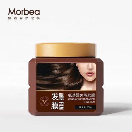 ODM OEM Morbea Amino Acid Evaporation Free Hair Mask Private Label Hair Care Products Vegan Smoothing Hair Mask