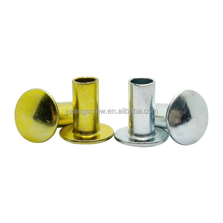 China Factory Directly Supply 2mm 3mm 4mm 5mm Zinc Plated Pan Head Blind Rivet Nuts Galvanized Steel Solid Rivets Metal Rivets