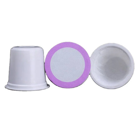 Disposable Empty Keurig K-Cups with Plastic Lid Compatible K-Cup Capsule and Welded Filter