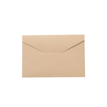 Custom Logo Envelope Packaging White Kraft Pure Color Paper Envelope Gift Envelopes for Letters