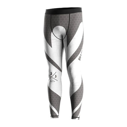 Mens Fight Spats Performance Training Pants Moisture Wicking High Stretch Fabric for NO GI BJJ Jiu-Jitsuand Recovery
