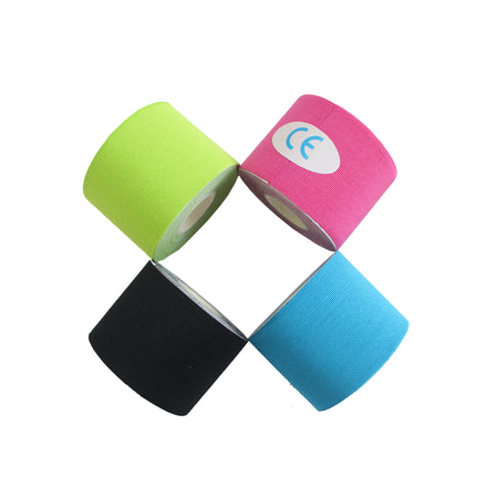 Professional K Tape Wholesale Kinesiology Sports Muscle Tape Muscle Adhesive Straps for Muscle Recovery and Athletes