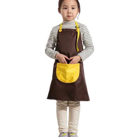 Wholesale Kids Waterproof Peach Skin Velvet Aprons Comfortable Baby Waterproof Smock Customized Painting Art Sublimation Apron