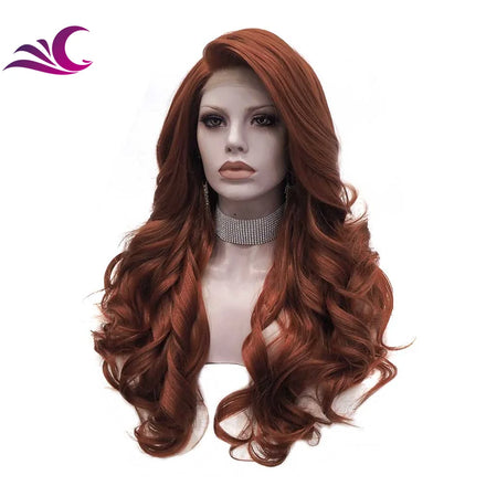 2023 Heat Resistant Fiber Cosplay Synthetic Wig Human Hair Drag Queen Hair Lace Front Wigs