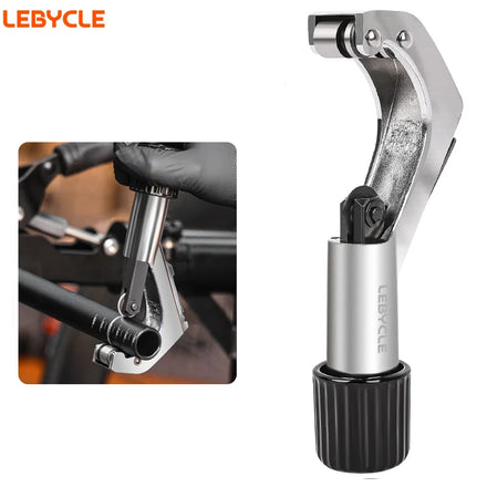 LEBYCLE Bike Tube Cutter Bicycle Pipe Cutter Bicycle Fork Seatpost Handlebar Frame Tube Cutter Shop Cutting Tools